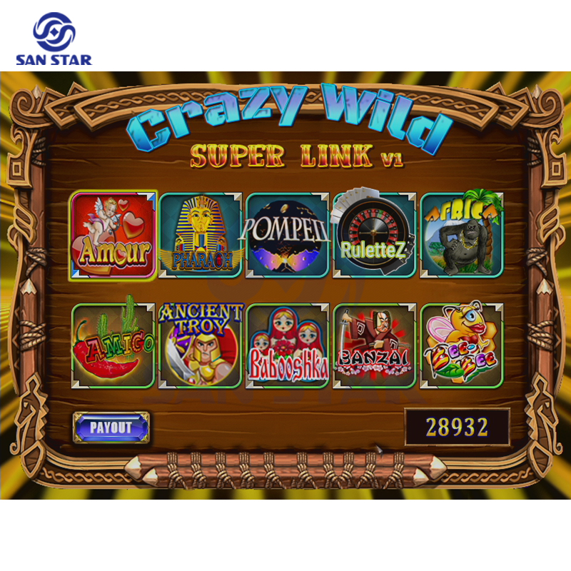 Board Game Operation - Crazy Wild 10 in 1 Multi