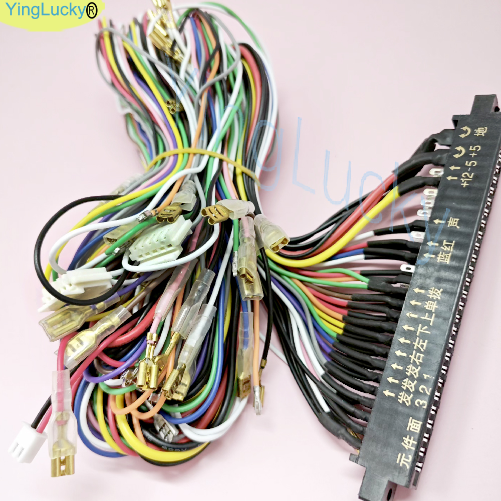 Board Game Path - 28P Connector Jamma Wire Harness For