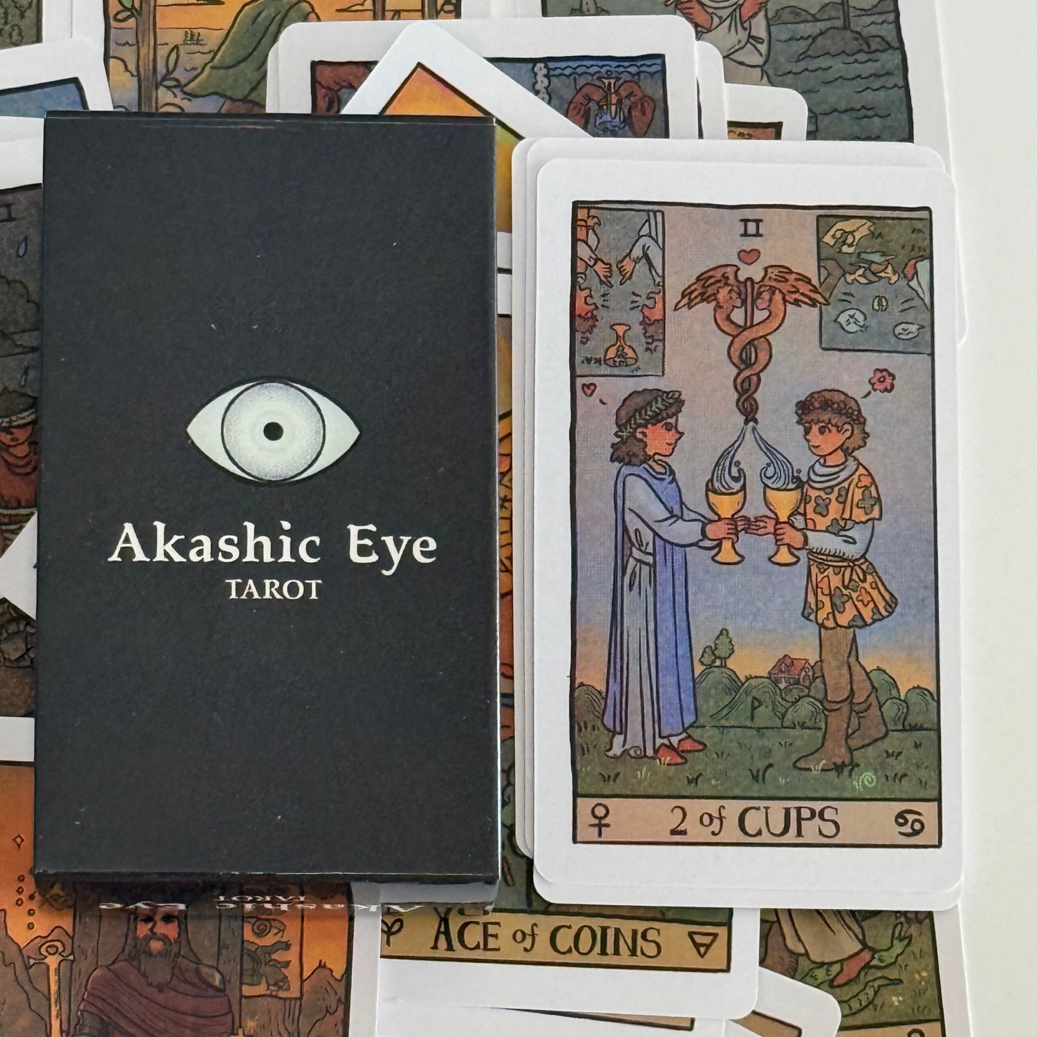 Board Game Live - Akashic Eye Tarot Cards Deck 78Pcs