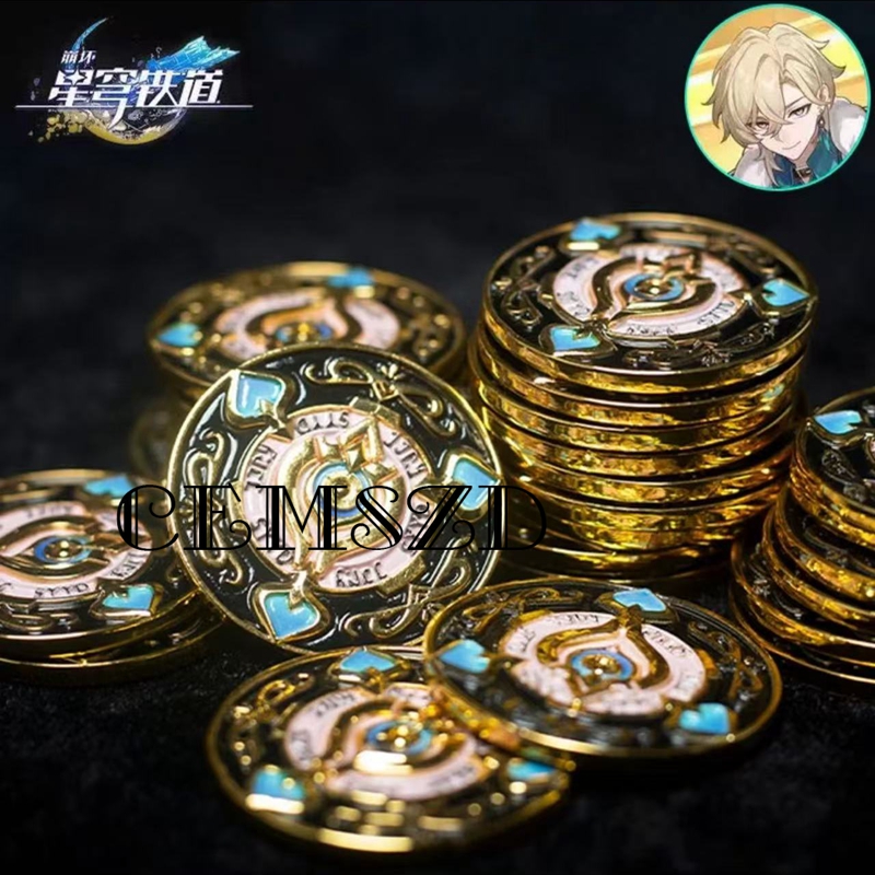 Board Game Verdant - Aventurine Commemorative Coin Game Honkai Star