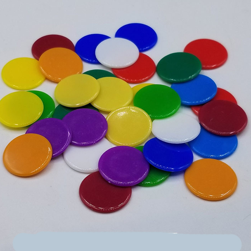 100pcs 19mm Transparent Chips  - Board Game Verdant recensie en prijs