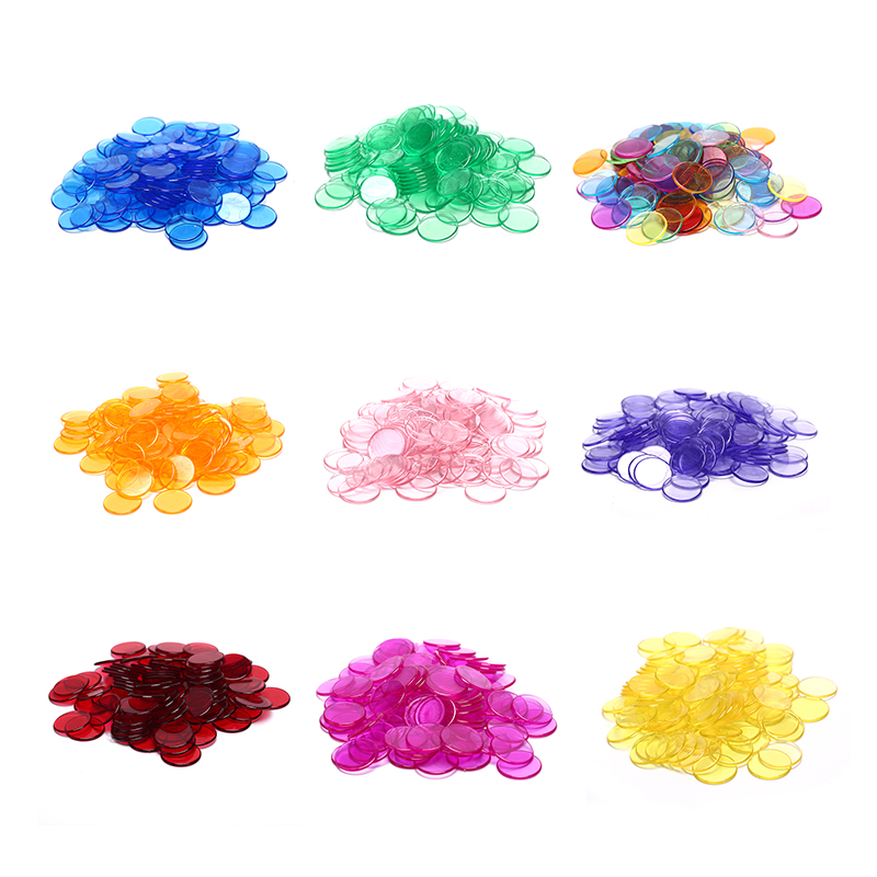 100pcs 19mm Plastic Poker Chip - Board Game Verdant recensie en prijs