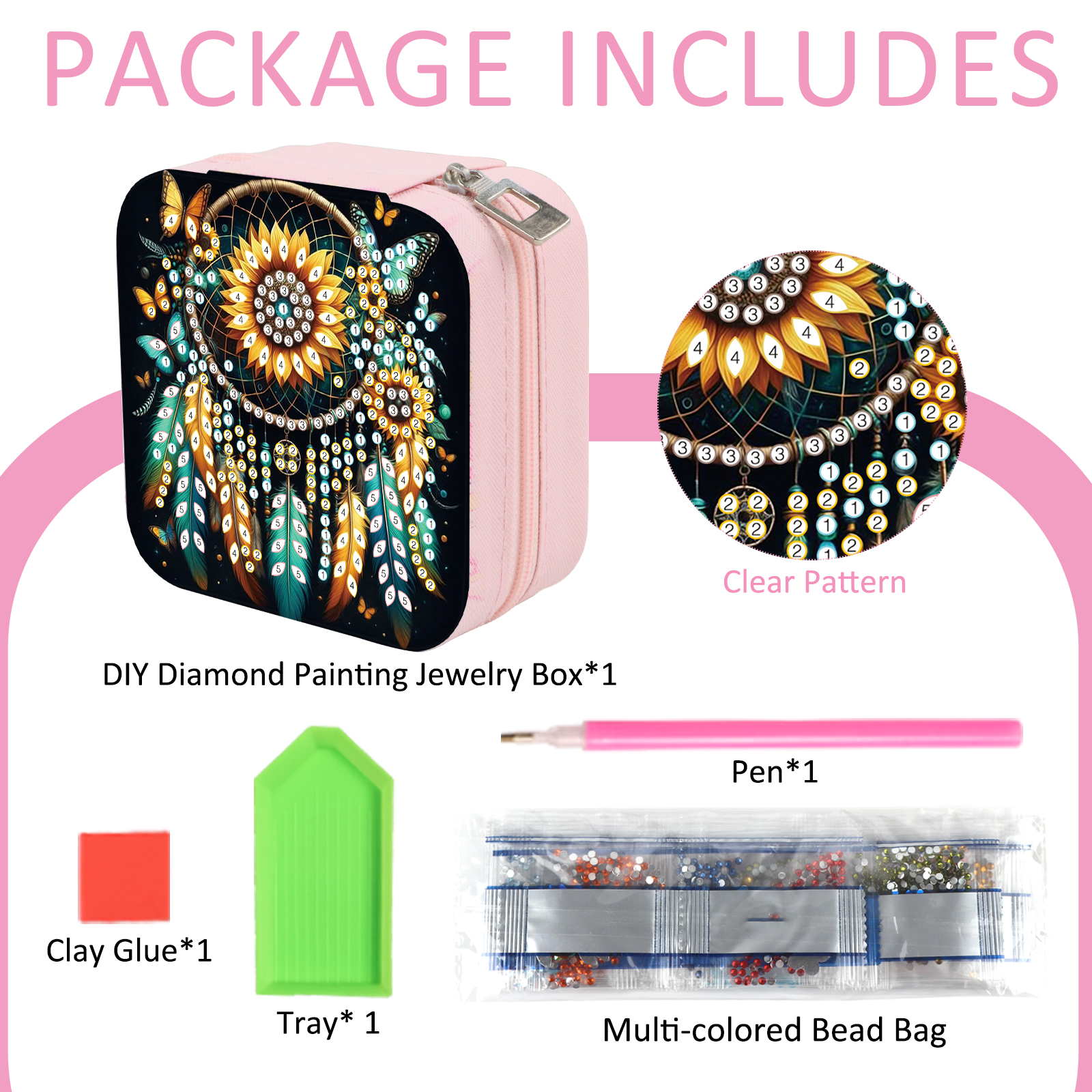 Diamond Painting Jewelry Organ - Token Tray Organizer recensie en prijs