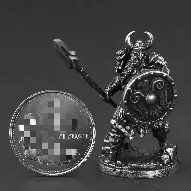 White Brass Viking Warrior Min - Board Game Vikings recensie en prijs