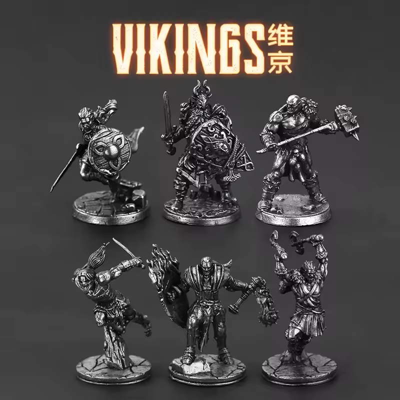 White Brass Viking Warrior Min - Board Game Vikings recensie en prijs