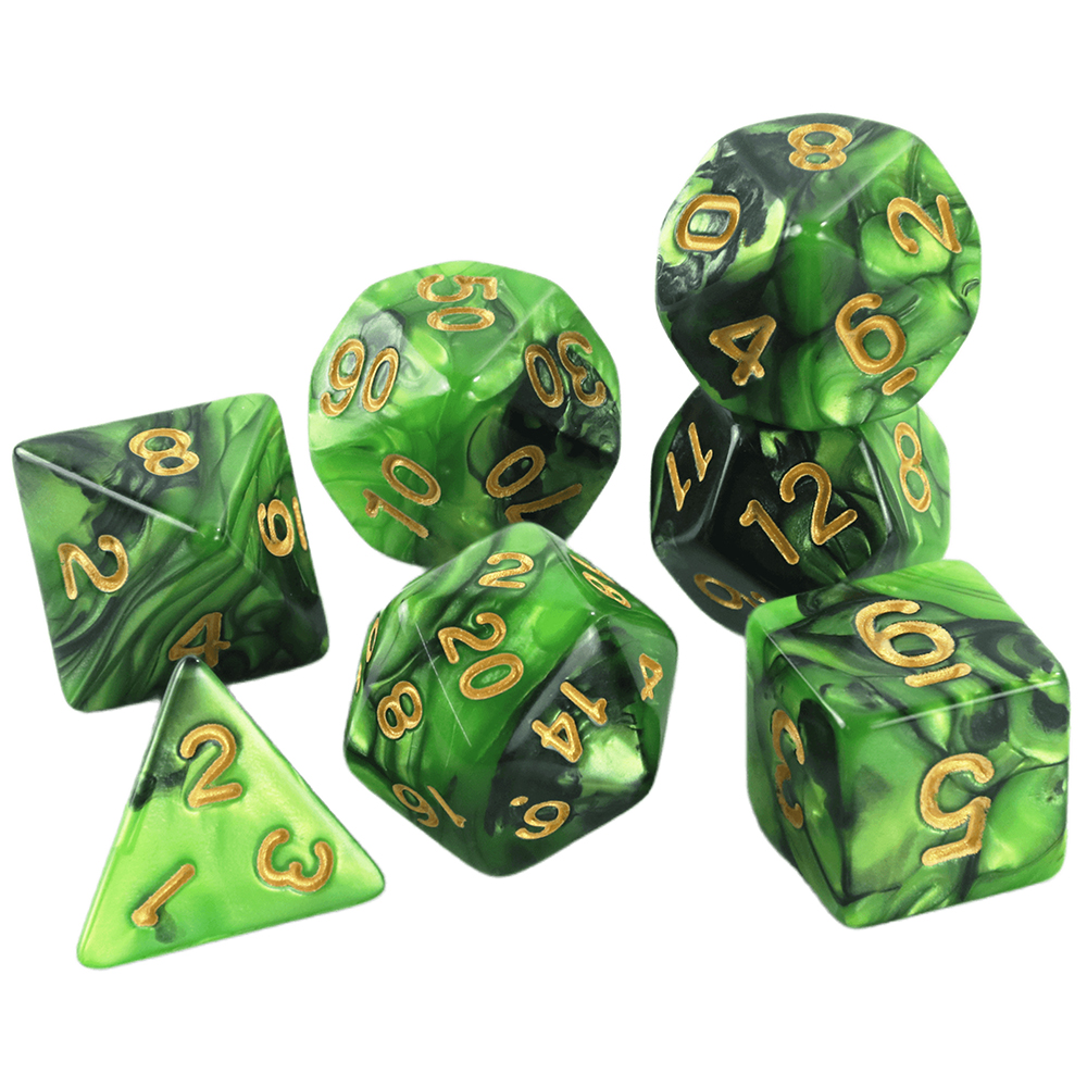 DND Dice Set 7pcs Mixing Color - Board Game Live recensie en prijs