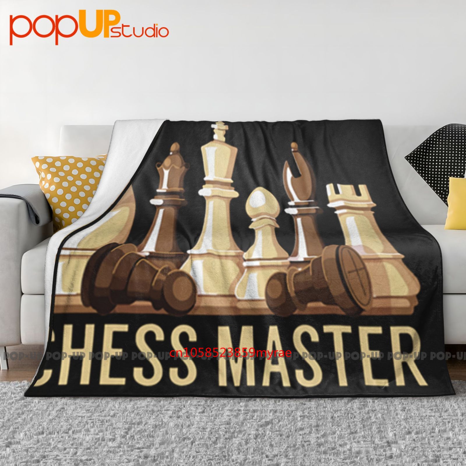 Chess Master Funny Board Game  - Board Game Quilt recensie en prijs