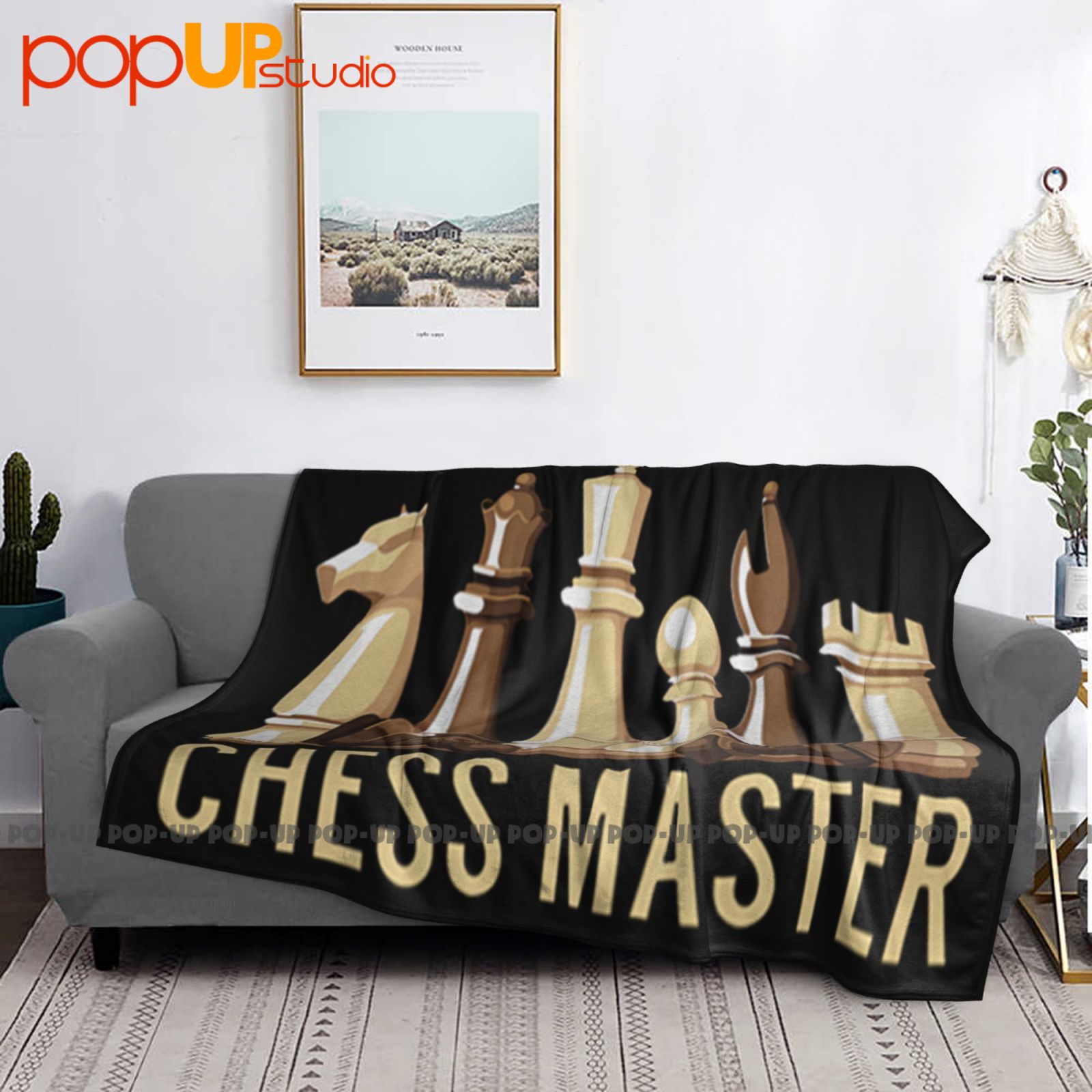 Chess Master Funny Board Game  - Board Game Quilt recensie en prijs