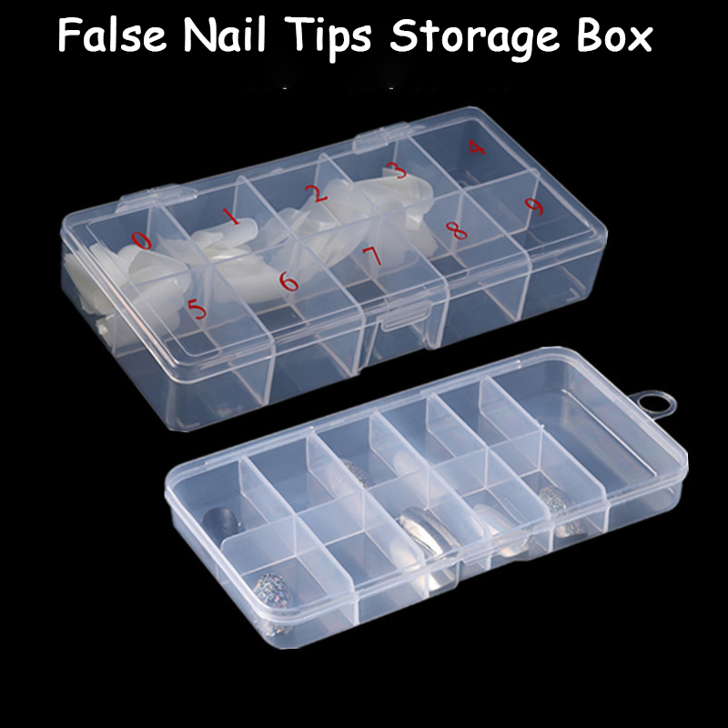 1box Empty Nail Tips Organizer - Token Tray Organizer recensie en prijs