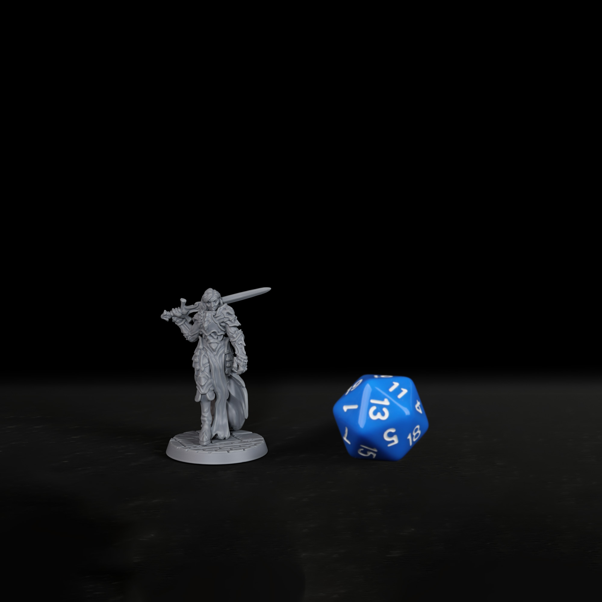 RPG Anti-Paladin Miniature - X - Board Game Villainous recensie en prijs