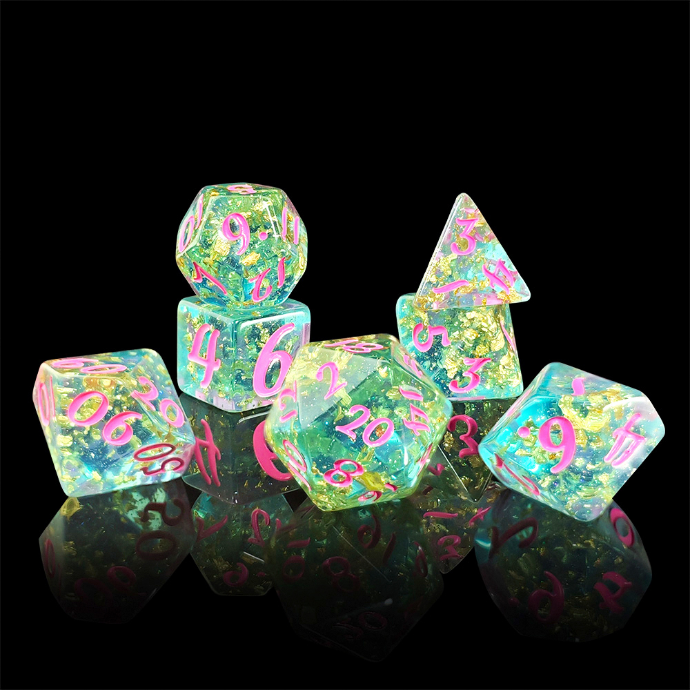 7Pcs/set Shining Foil Inside R - Board Game Live recensie en prijs