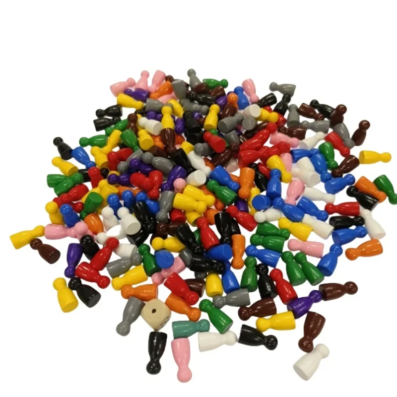 100 Pcs Colorful Wooden Chess  - Board Game Verdant recensie en prijs