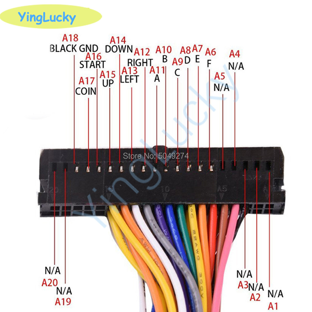 Arcade Cabinet 40-pin Wire Har - Board Game Path recensie en prijs