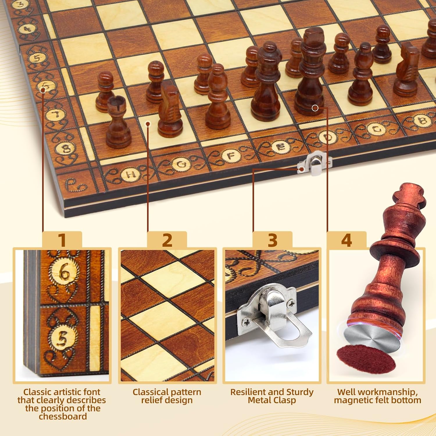 Chess Magnetic Backgammon Chec - Board Game Operation recensie en prijs