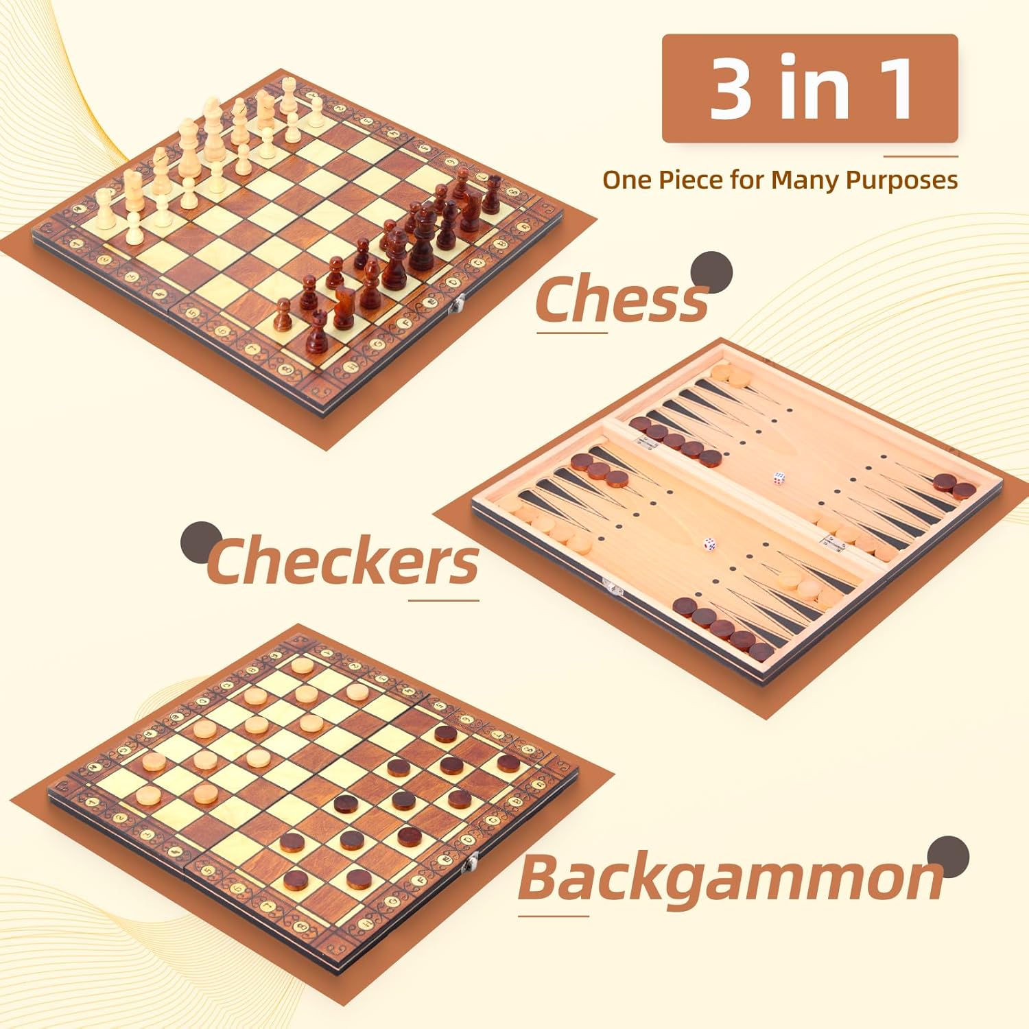 Chess Magnetic Backgammon Chec - Board Game Operation recensie en prijs