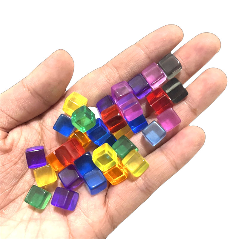100pcs/set 8mm Clear Cube Dice - Board Game Verdant recensie en prijs