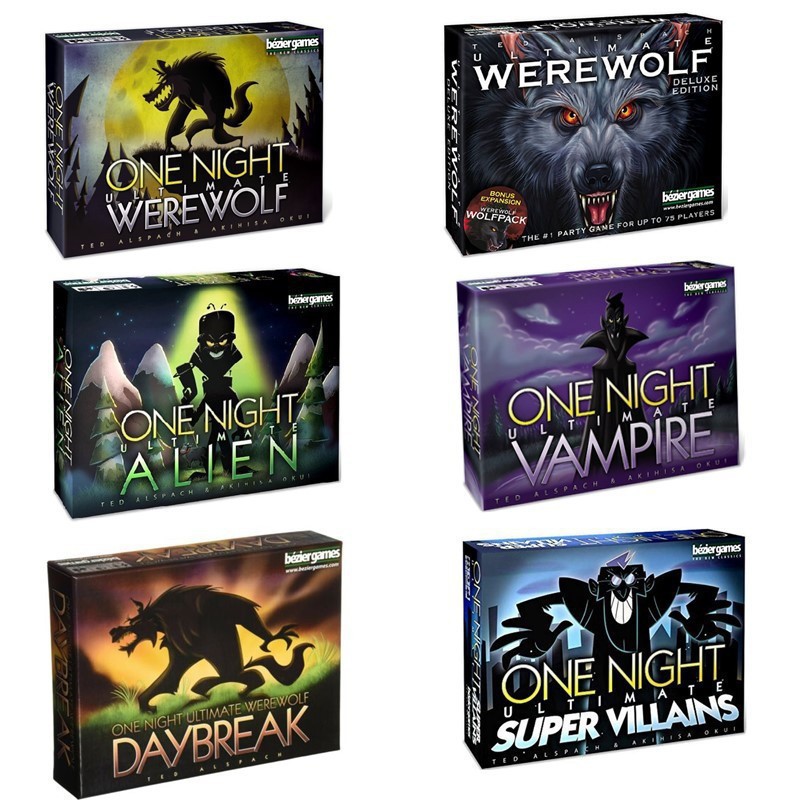 Party Game One Night Ultimate  - Board Game Villainous recensie en prijs