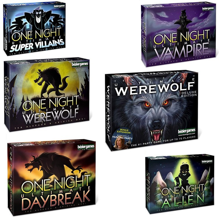 Party Game One Night Ultimate  - Board Game Villainous recensie en prijs