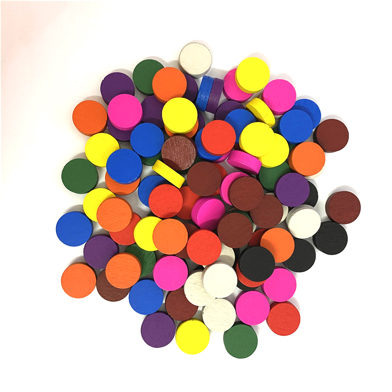 100pieces Diameter 15*5MM Wood - Board Game Verdant recensie en prijs