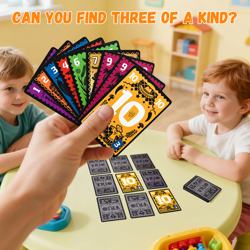 Strategic Card Board Game TRIO - Cooperative Card Game recensie en prijs