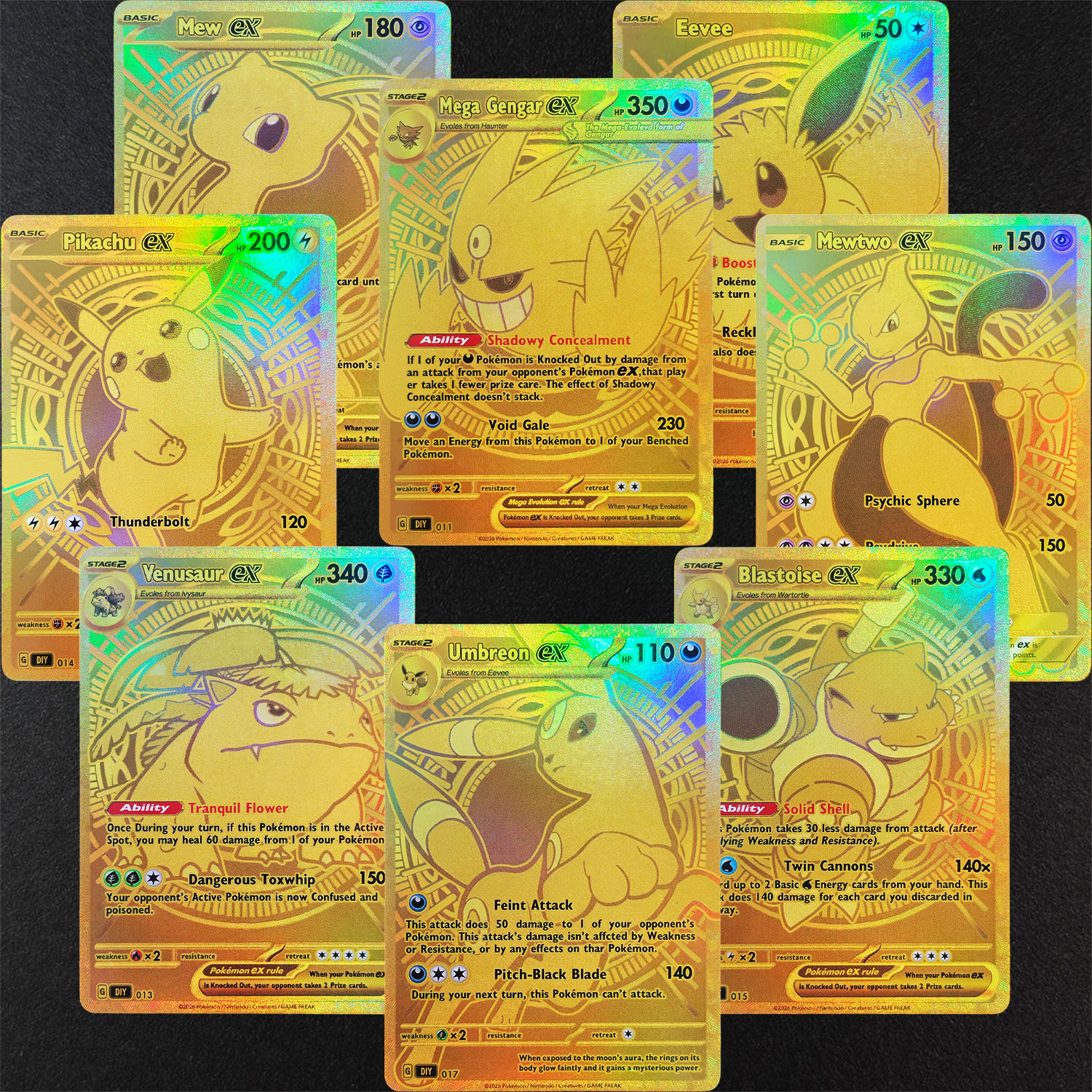 DIY Version PTCG Pokemon Engli - Board Game English recensie en prijs