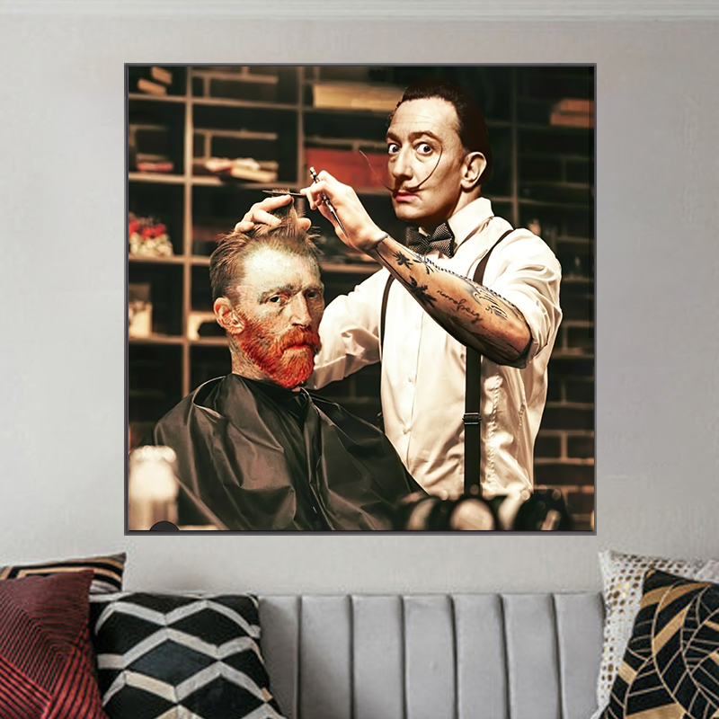 Salvador Dali Van Gogh Haircut - Board Game Bang recensie en prijs