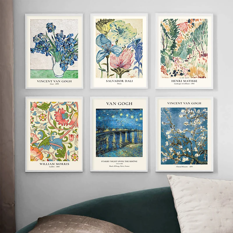 Van Gogh Star Vase Series Wall - Board Game Bang recensie en prijs