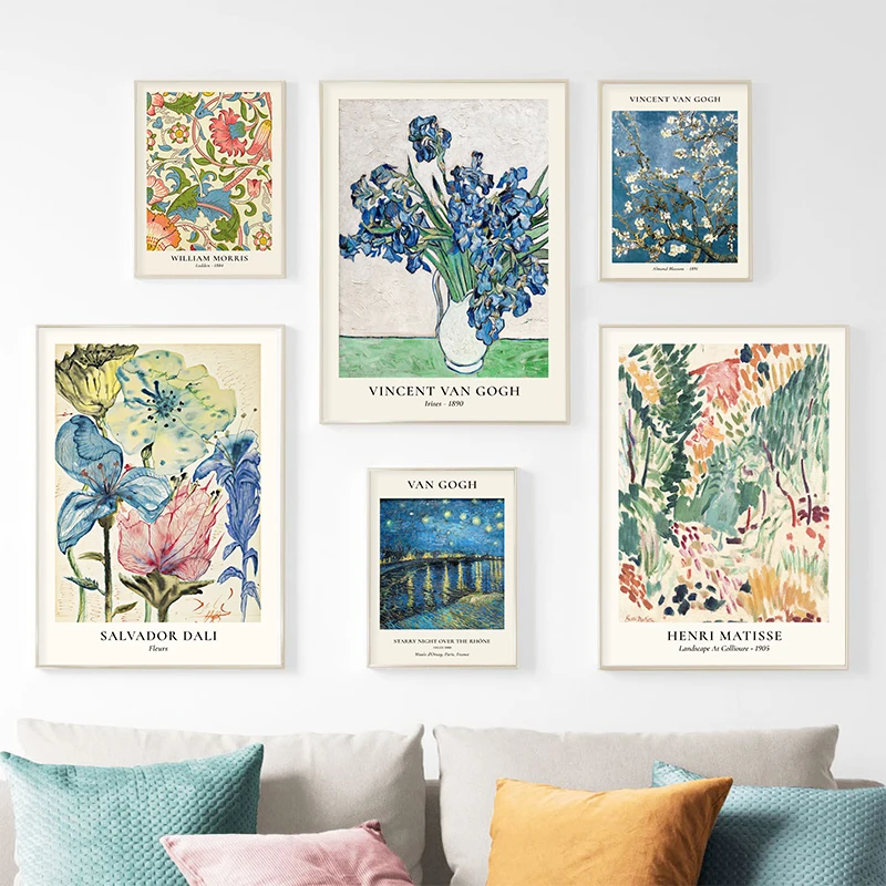 Van Gogh Star Vase Series Wall - Board Game Bang recensie en prijs