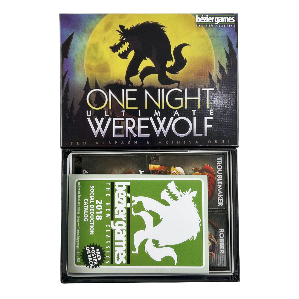 One Night Ultimate Werewolf Ca - Board Game Villainous recensie en prijs