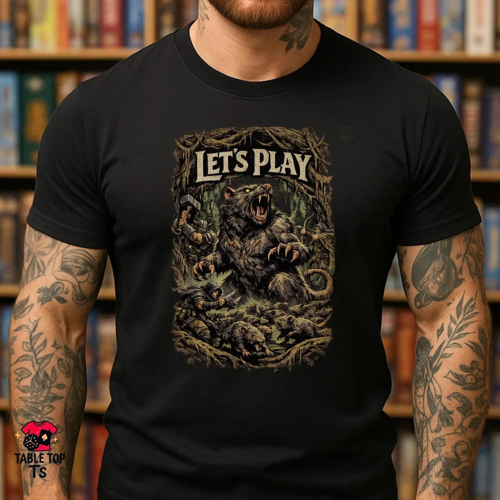 LET amp 39 S PLAY T Shirt Oath - Board Game Inspiration recensie en prijs