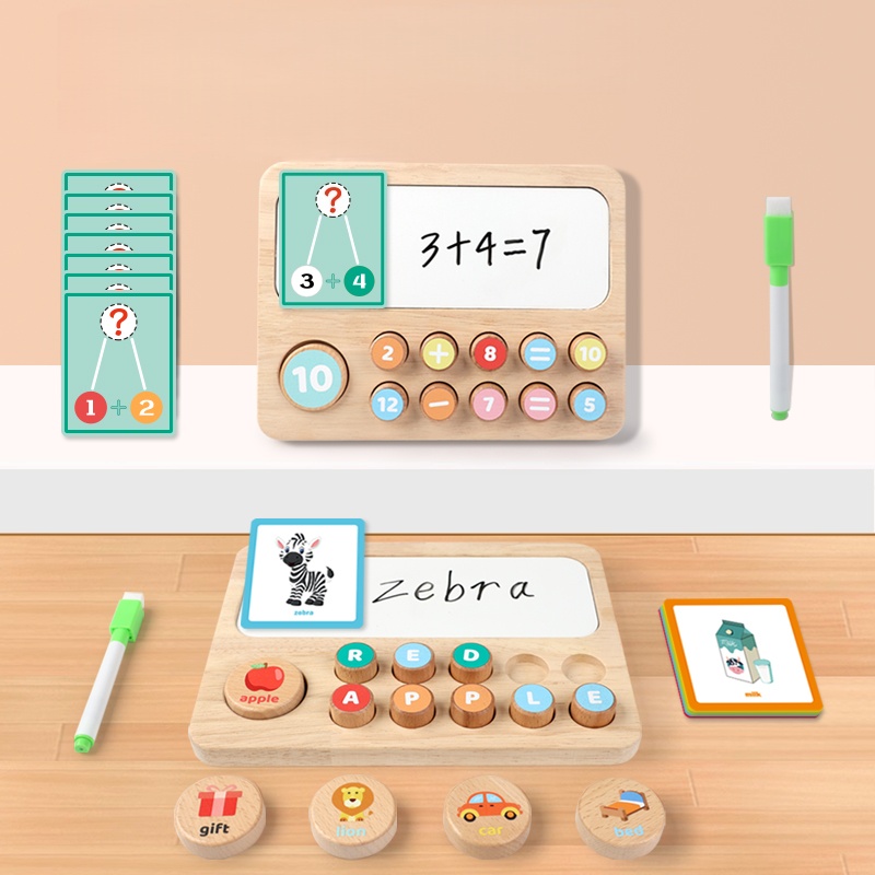 Montessori Wooden Number Board - Board Game Operation recensie en prijs