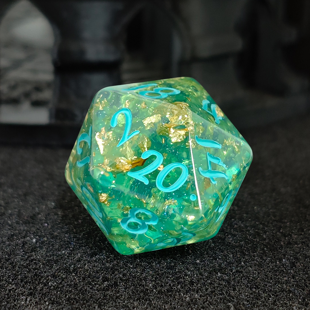 7Pcs/set Glitter Dice Set DnD  - Board Game Live recensie en prijs