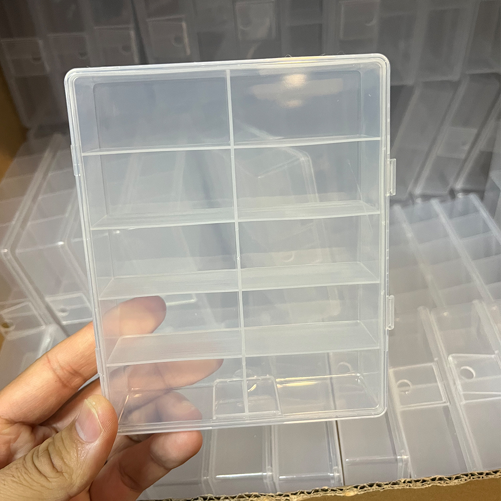 10 Grids Transparent Empty Nai - Token Tray Organizer recensie en prijs