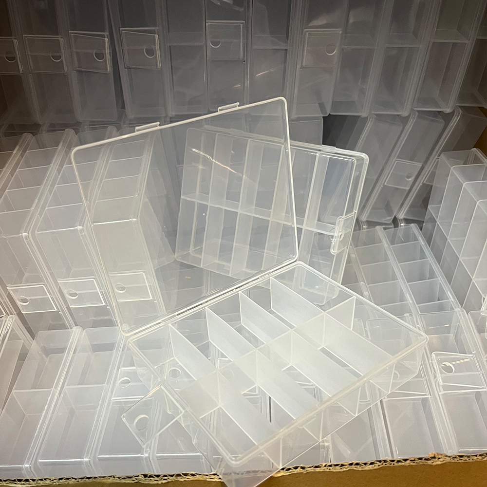 10 Grids Transparent Empty Nai - Token Tray Organizer recensie en prijs