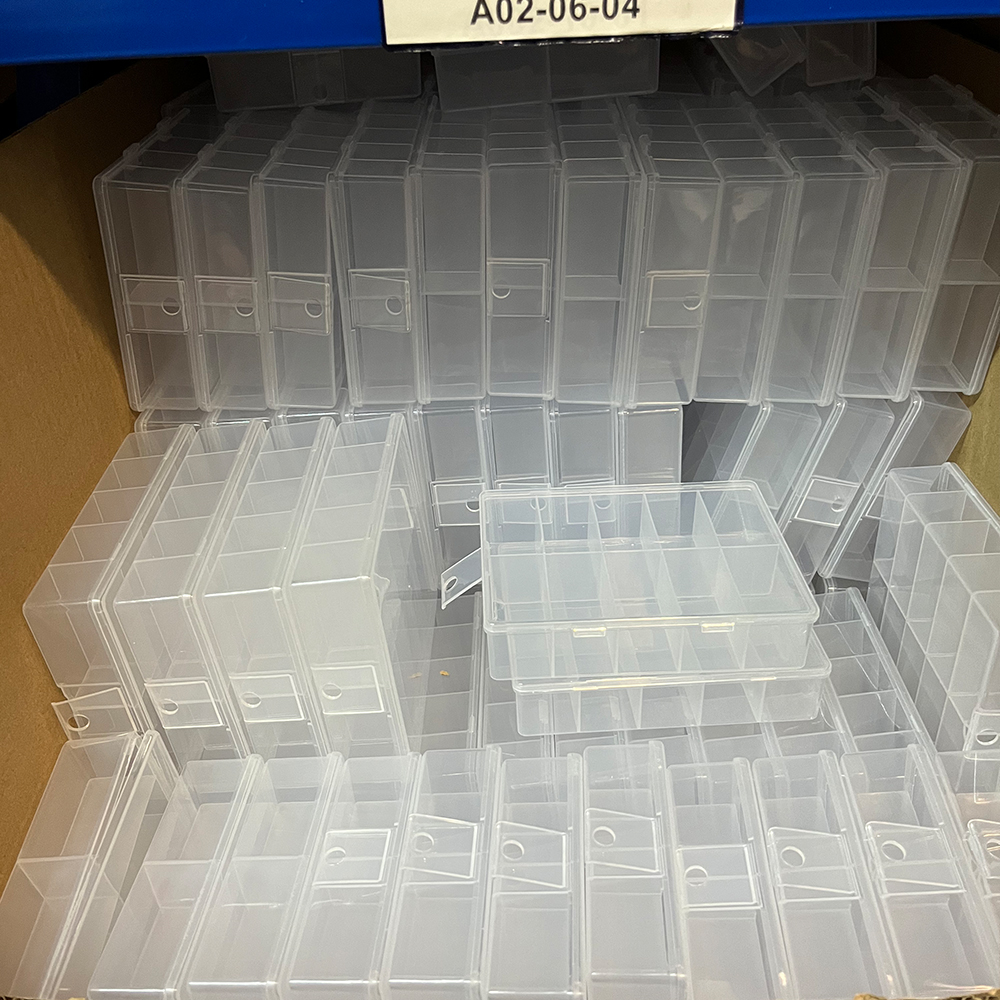 10 Grids Transparent Empty Nai - Token Tray Organizer recensie en prijs