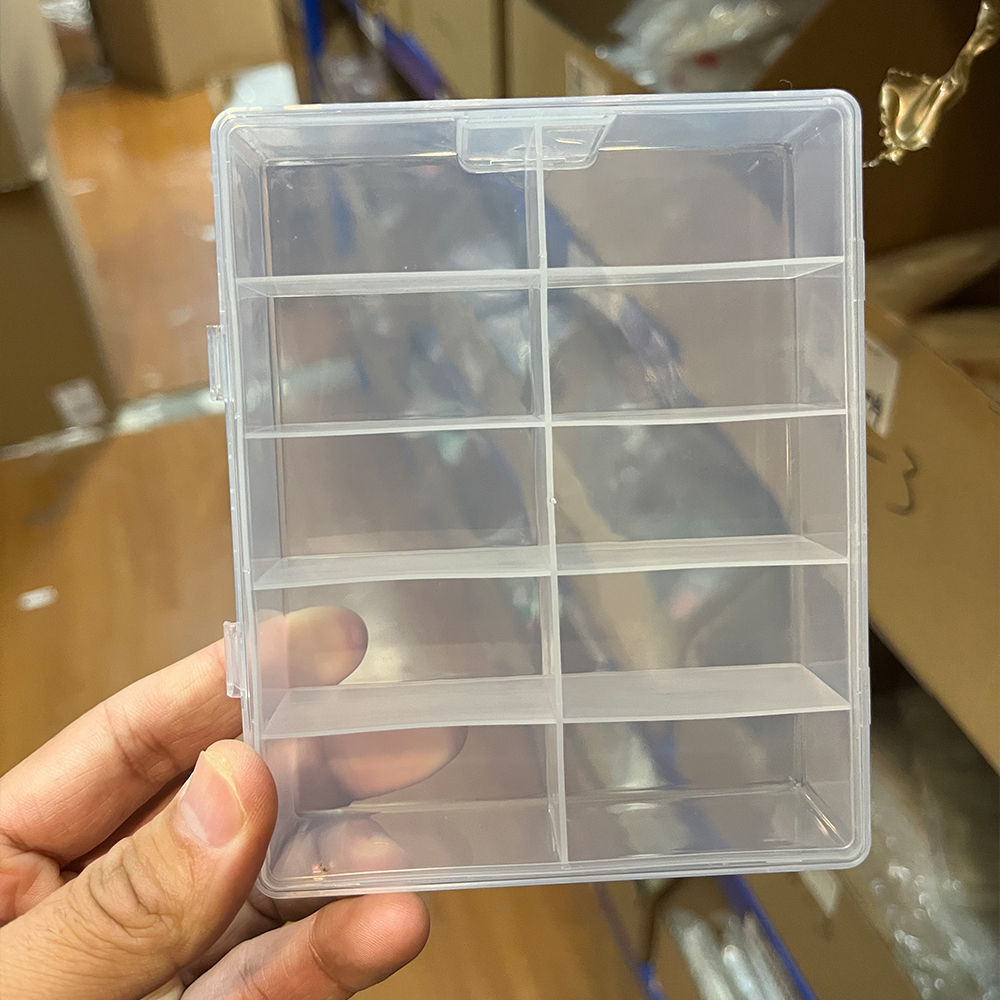 10 Grids Transparent Empty Nai - Token Tray Organizer recensie en prijs