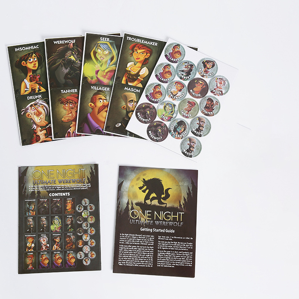 One Night Ultimate Werewolf Ca - Board Game Villainous recensie en prijs