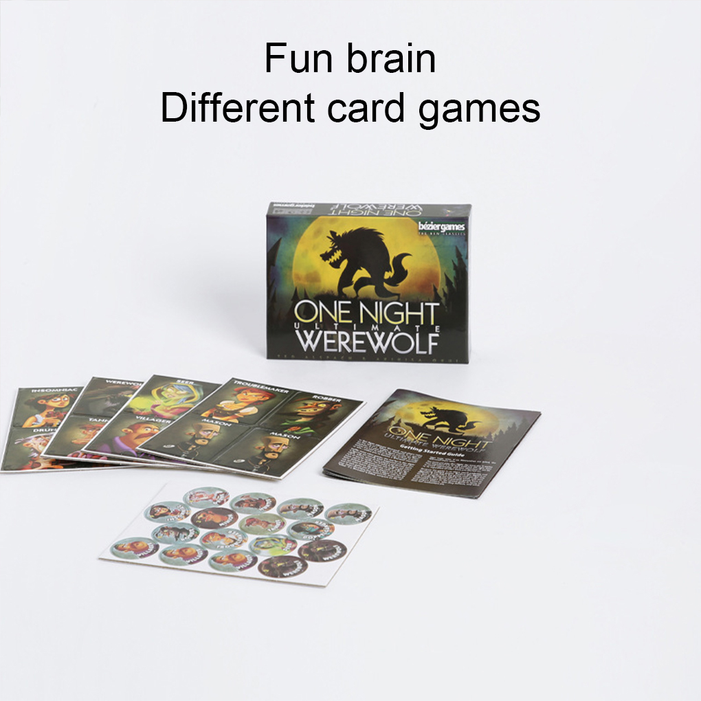 One Night Ultimate Werewolf Ca - Board Game Villainous recensie en prijs