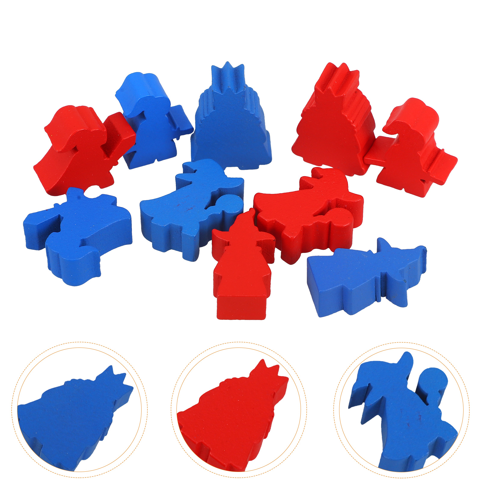 10 Pcs Wooden Chess Pieces Gam - Board Game Verdant recensie en prijs