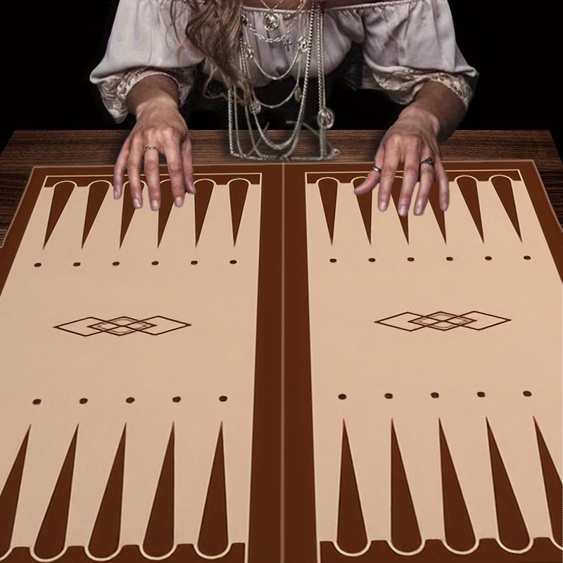 1pc Brown Backgammon Board Pri - Board Game Operation recensie en prijs