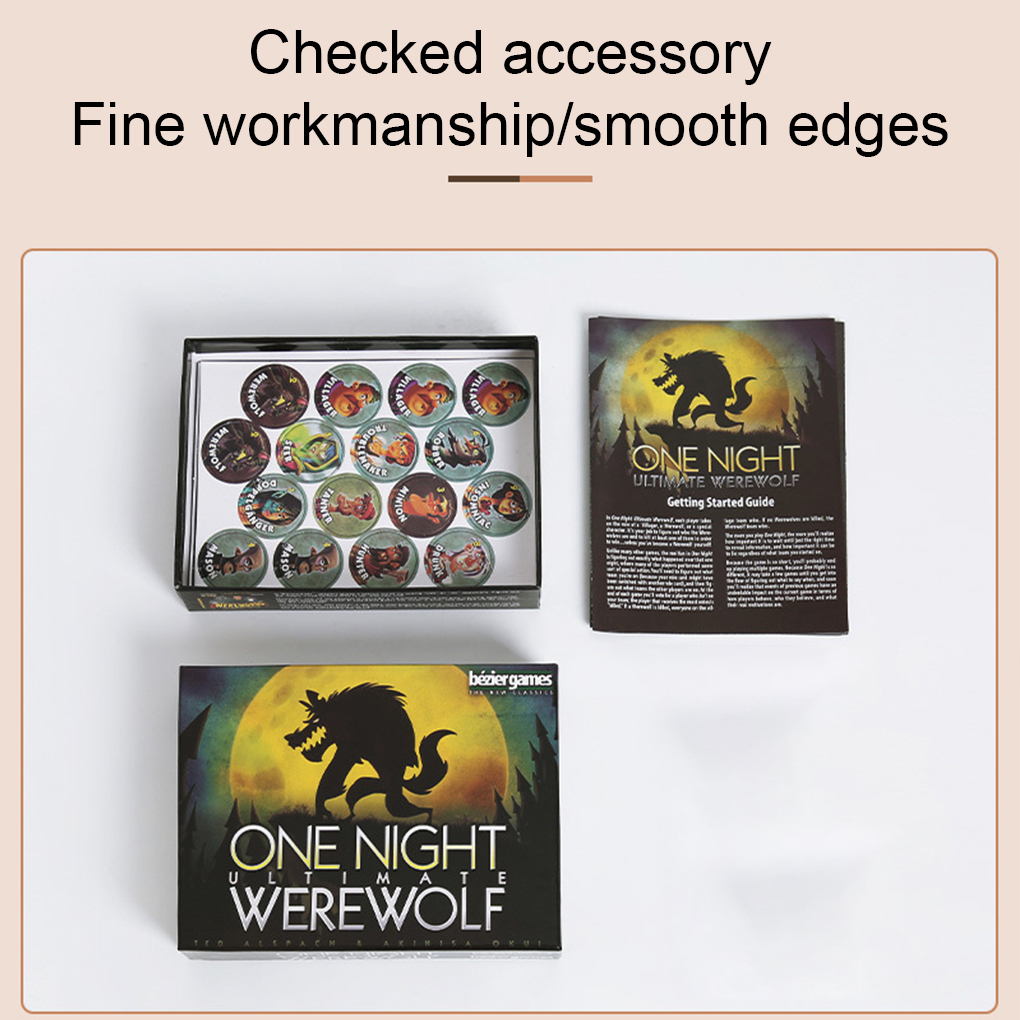 One Night Ultimate Werewolf Ca - Board Game Villainous recensie en prijs
