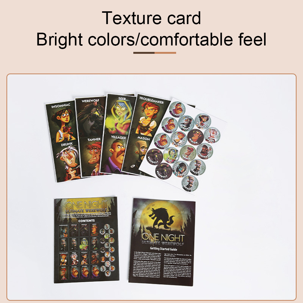 One Night Ultimate Werewolf Ca - Board Game Villainous recensie en prijs
