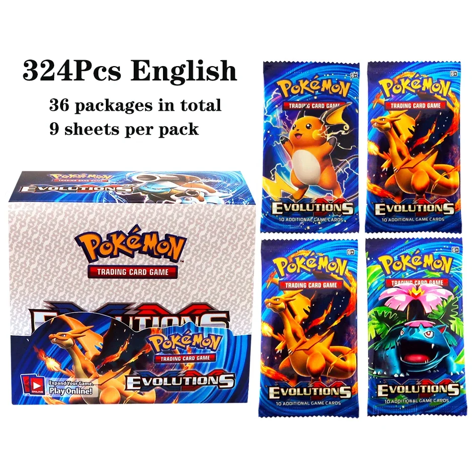324Pcs Pokemon Cards TCG: Sun  - Board Game Viticulture recensie en prijs
