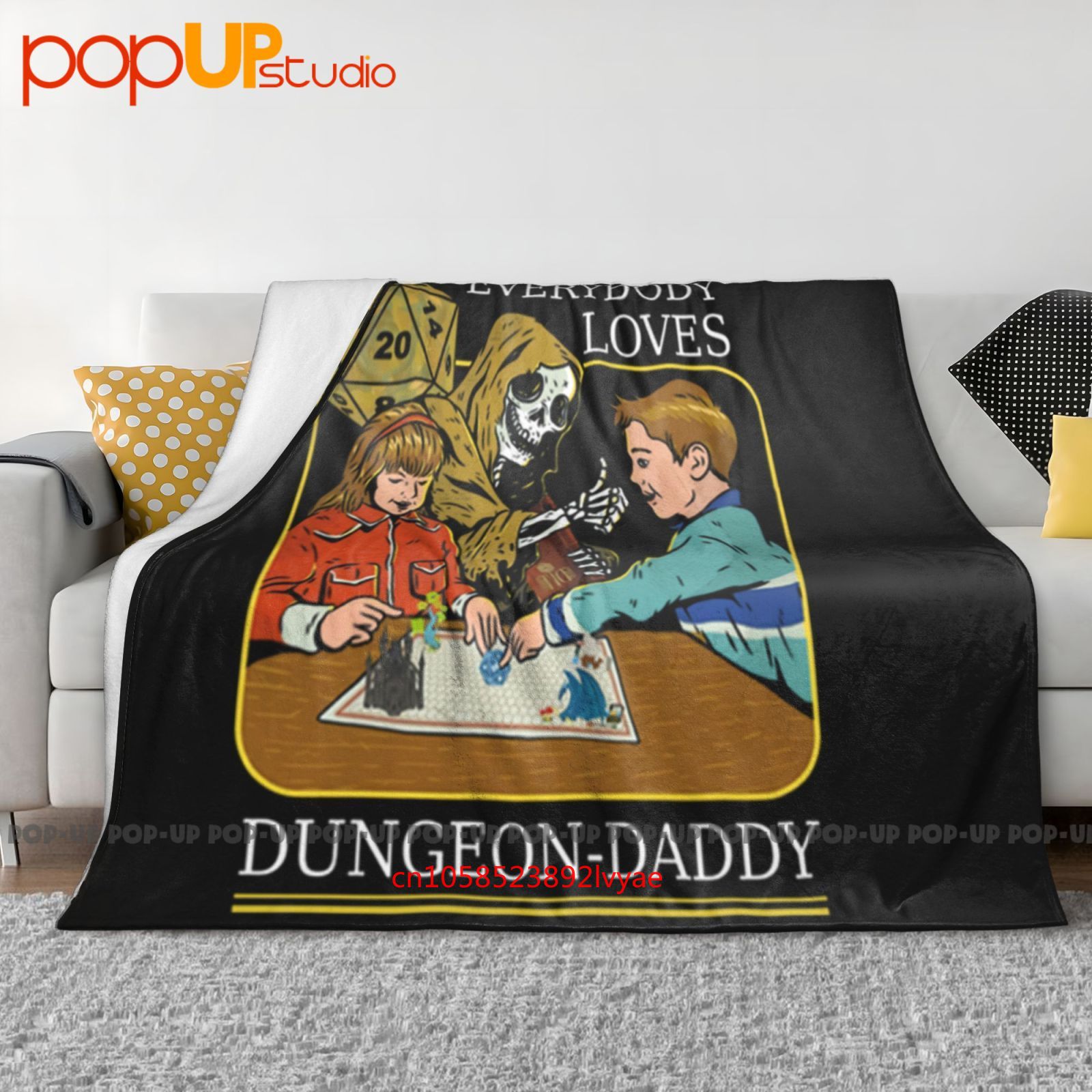 Rpg D20 Dice Dungeon Daddy Fan - Board Game Quilt recensie en prijs