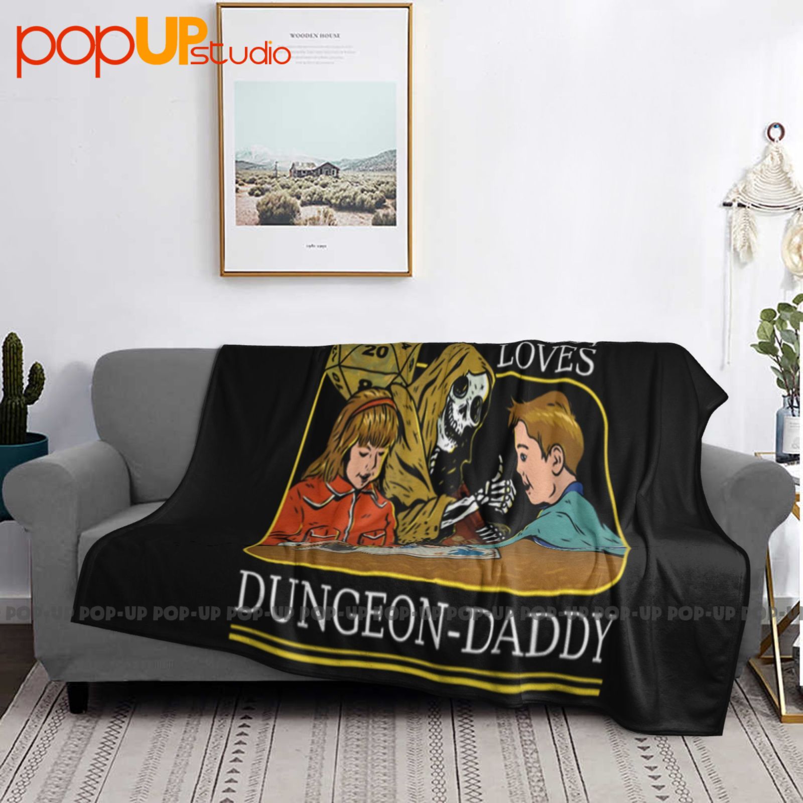 Rpg D20 Dice Dungeon Daddy Fan - Board Game Quilt recensie en prijs