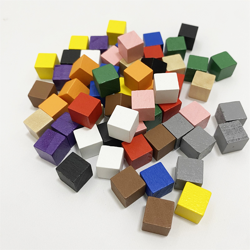 50Pcs/lots 10mm Colorful Wood  - Board Game Verdant recensie en prijs