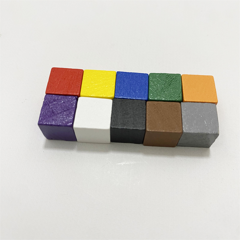 50Pcs/lots 10mm Colorful Wood  - Board Game Verdant recensie en prijs