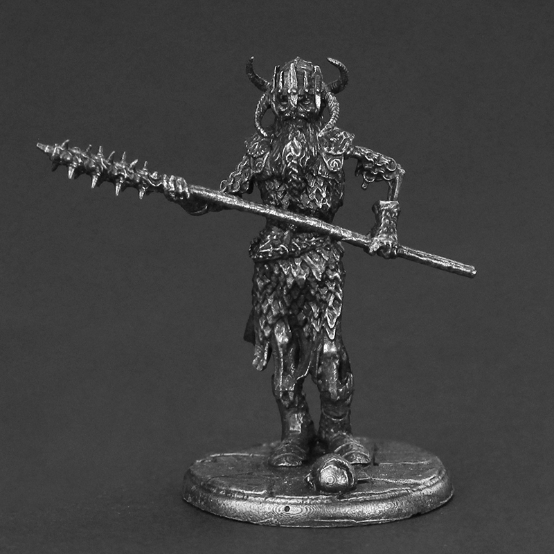 Viking Skull Warrior Corps Met - Board Game Vikings recensie en prijs