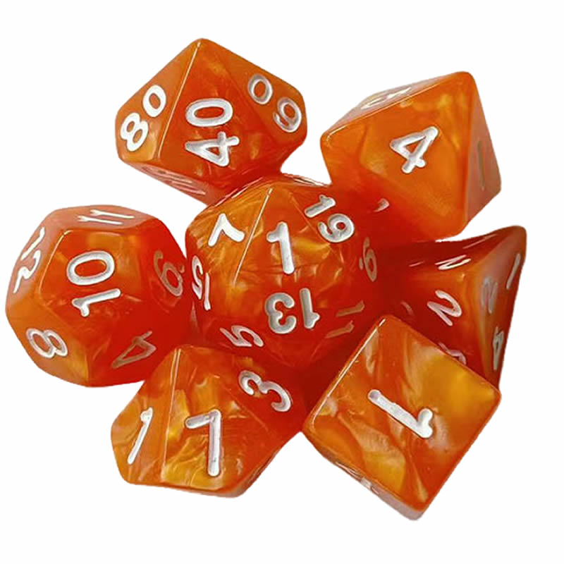 7pcs DND Dice Set Color Polyhe - Board Game Verdant recensie en prijs