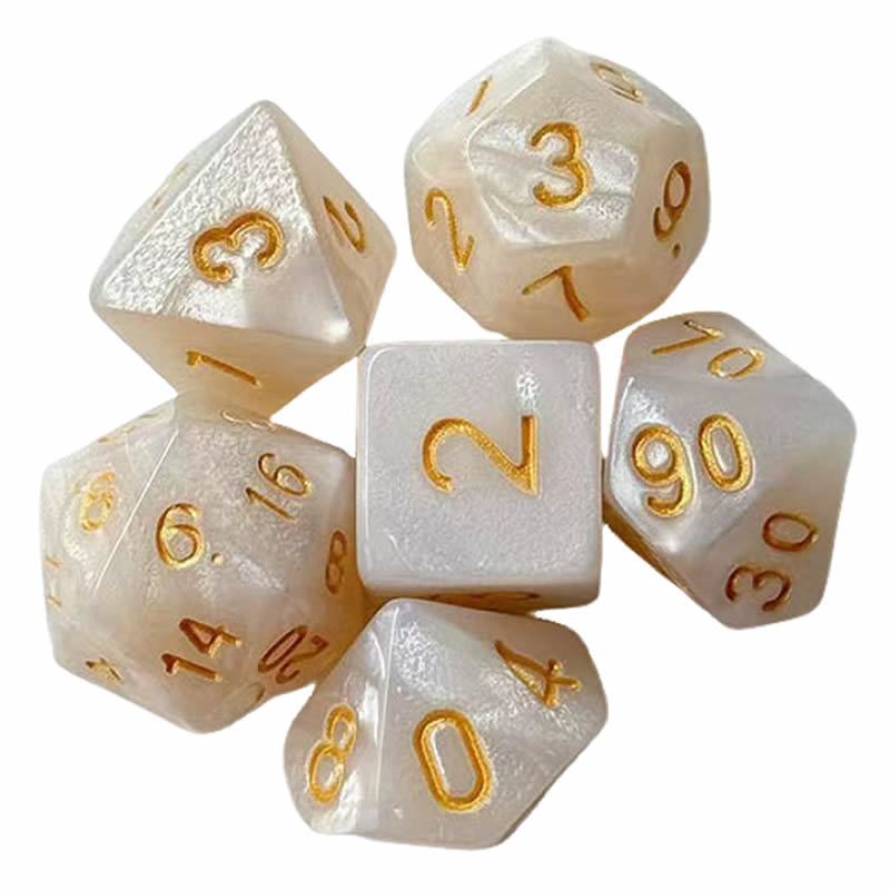 7pcs DND Dice Set Color Polyhe - Board Game Verdant recensie en prijs